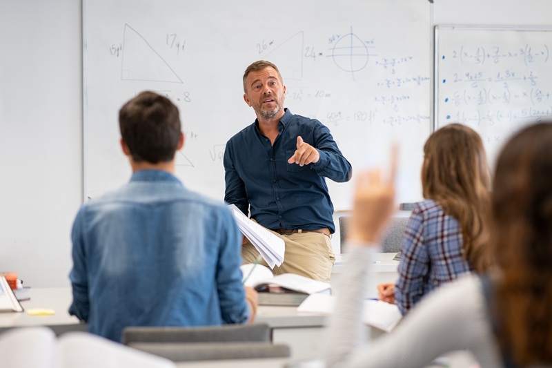 professor teaching