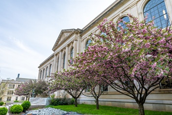 Vol Walker Hall on the University of Arkansas Campus